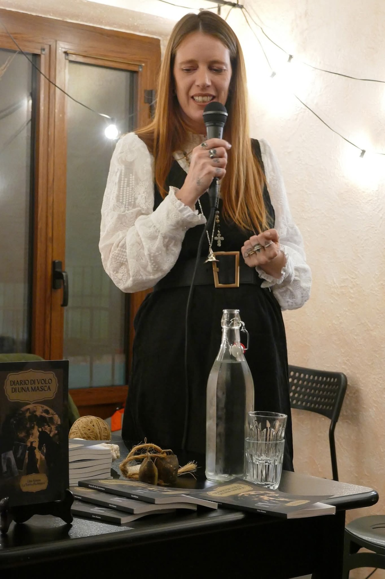 Presentazione di Diario di Volo di una Masca presso Osteria 'L Circul di Pessinetto, in occasione dei Venerdì del Circul